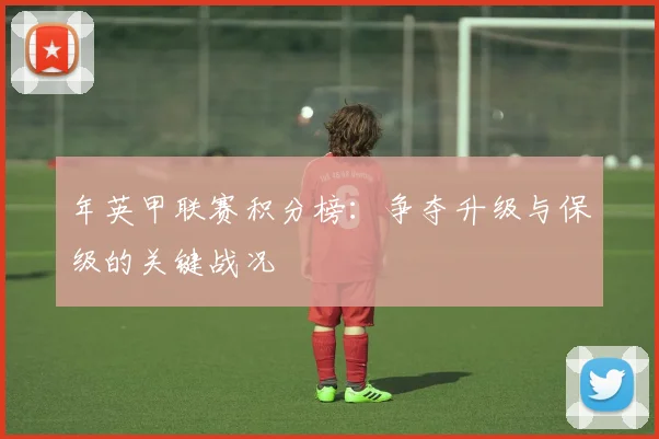 年英甲联赛积分榜：争夺升级与保级的关键战况