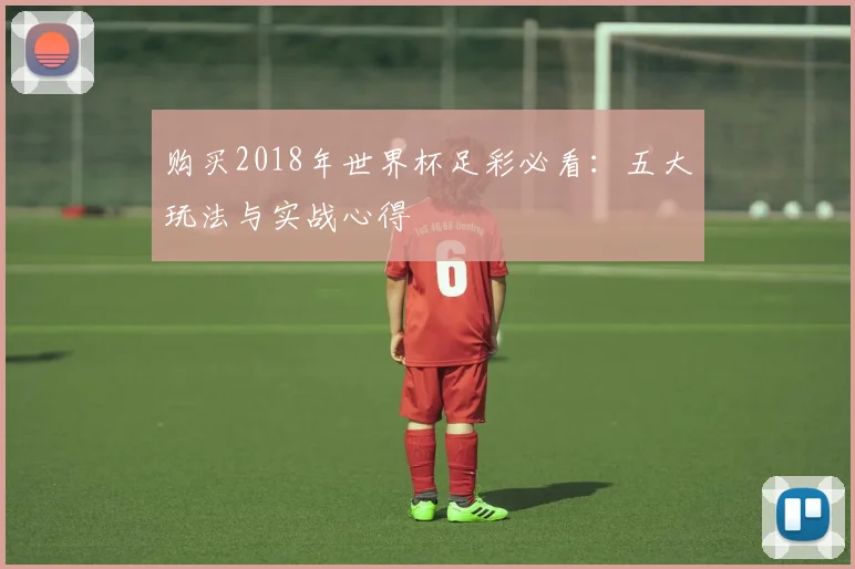 购买2018年世界杯足彩必看：五大玩法与实战心得